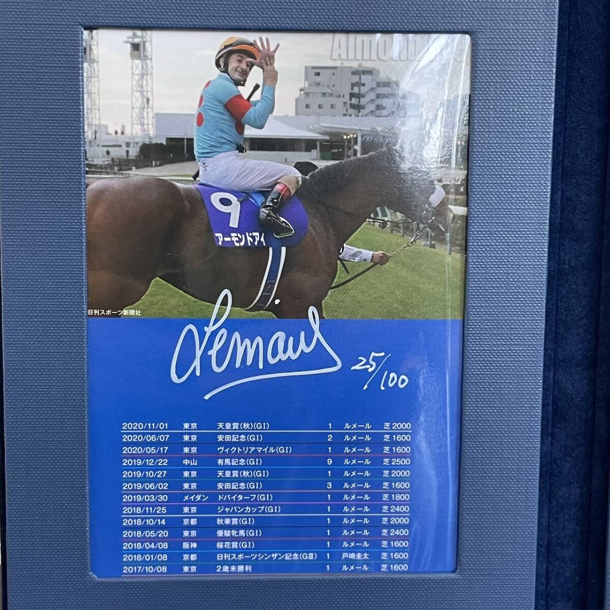 Yahoo!オークション - 【TF1006】アーモンドアイ引退記念特製