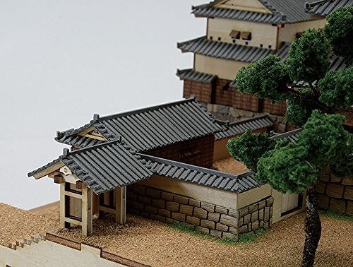 Bibian 比比昂- 木製建築模型1/150 松山城送料無料- Bibian 比比 Bibian 比比昂- 木製建築模型1/150 松山城送料無料- Bibian 比比