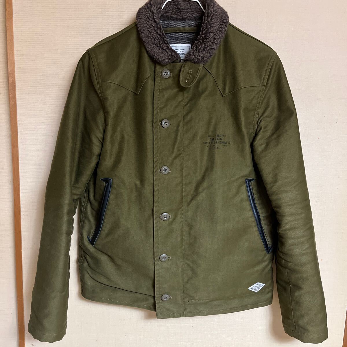 美品 CRIMIE クライミー デッキジャケット フード ミリタリー L Yahoo!オークション - THE CRIMIE クライミー デッキジャケット