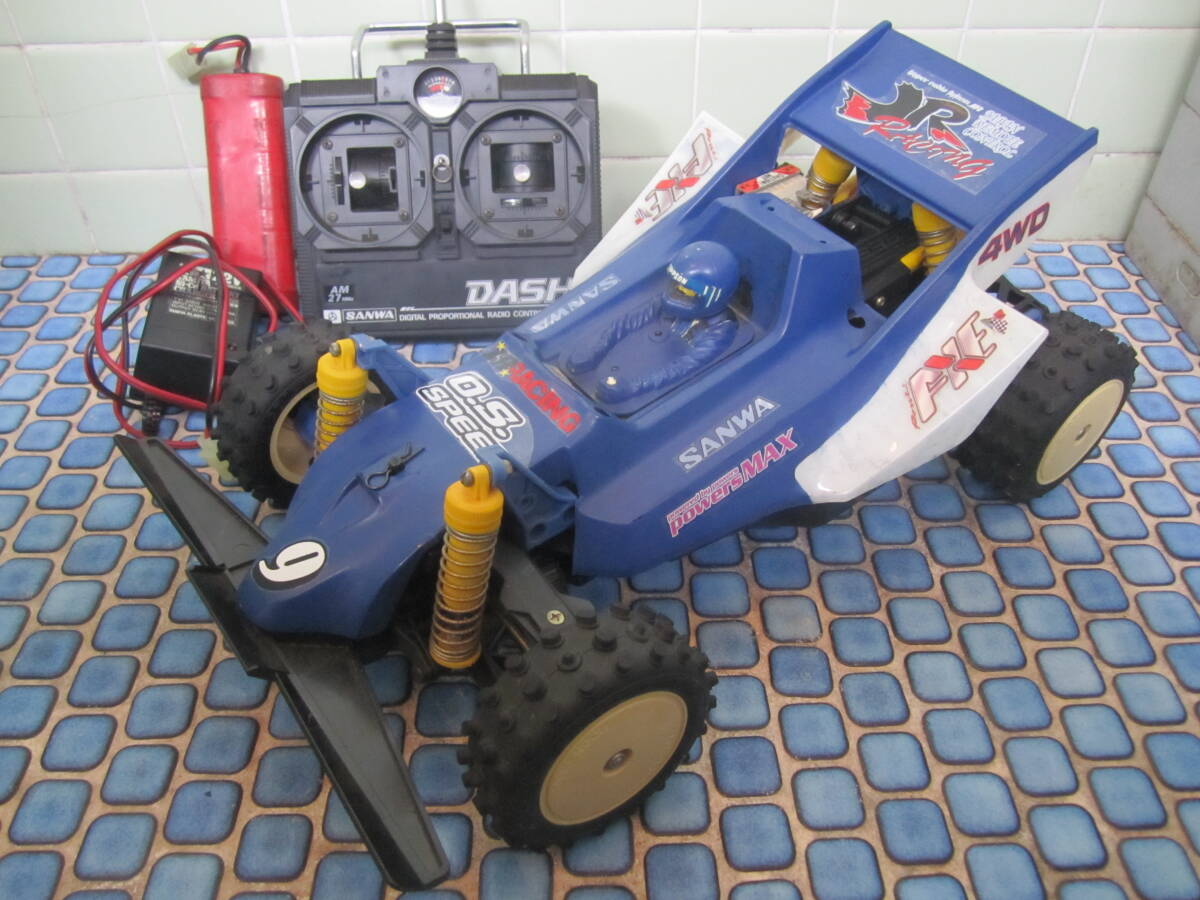 1/10 動作品 タミヤ ビッグウィッグ テクニゴールド 装着 RX 1/10 動作品 タミヤ ビッグウィッグ テクニゴールド 装着 RX
