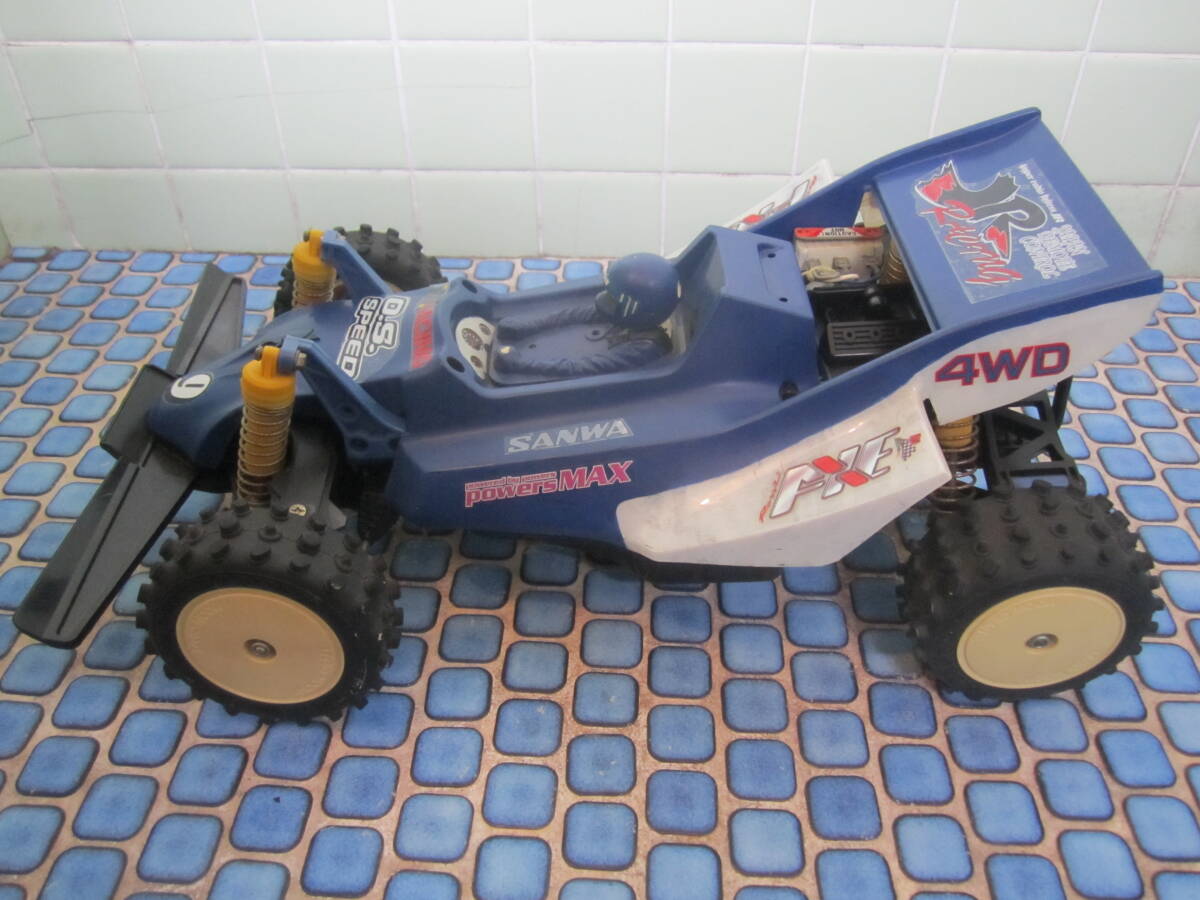 1/10 動作品 タミヤ ビッグウィッグ テクニゴールド 装着 RX 1/10 動作品 タミヤ ビッグウィッグ テクニゴールド 装着 RX