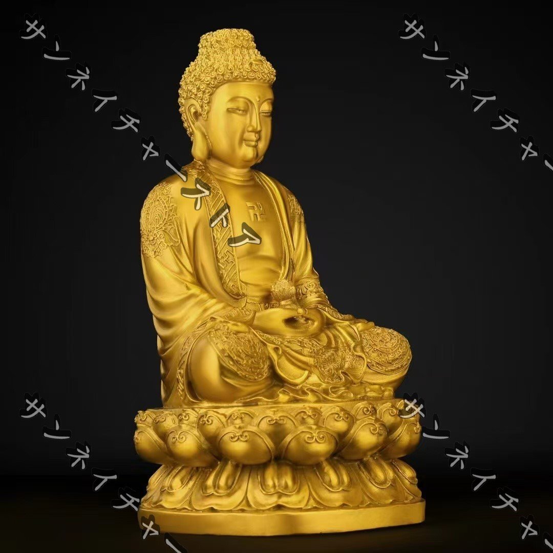 密教法具 寺院用仏具 仏教 釈迦如来仏像 真鍮製 仏教芸術品 高 密教法具 寺院用仏具 仏教 釈迦如来仏像 真鍮製 仏教芸術品 高
