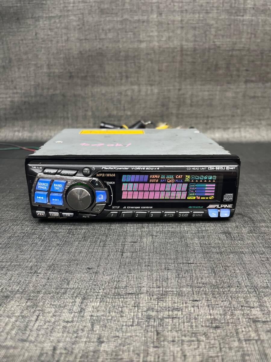 Alpine CDA-9815J ヘッドユニット Alpine CDA-9815J ヘッドユニット