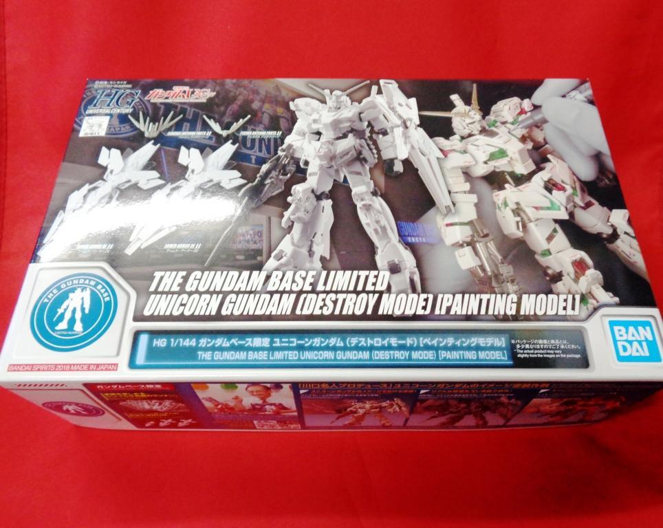 定形外920円対応☆未組立 HG 1/144 ユニコーンガンダム デストロイモード ペインティングモデル / 限定 バンシィ フェネクス EG HGUC RG ZS