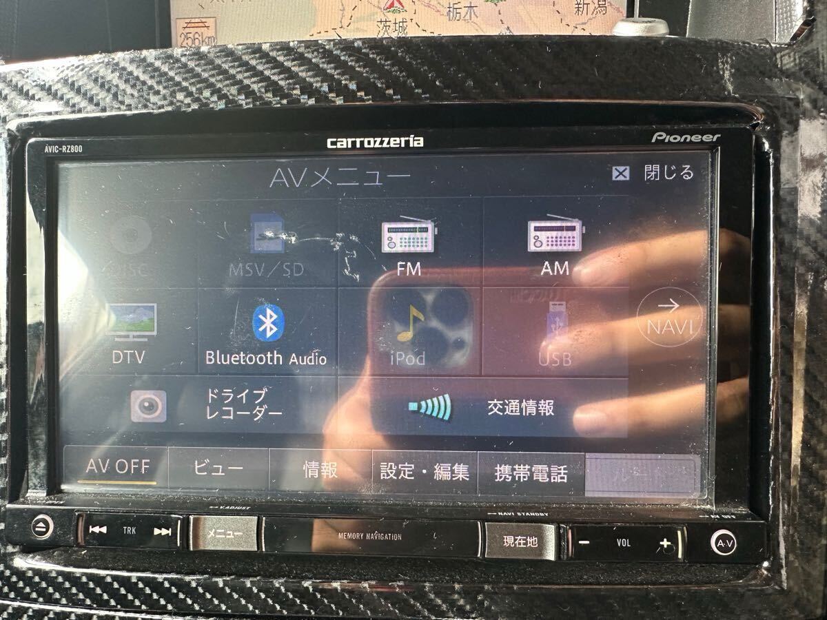 Carrozzeria Carrozzeria простая в использовании навигация ("Raku Navi") /AVIC-RZ800-D карта данные /2016 год 