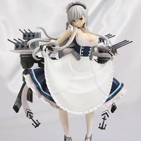 軽巡洋艦 ベルファスト アズールレーン アズレン 1/7 ガレージキット 未組立 未塗装 無着色 樹脂製品