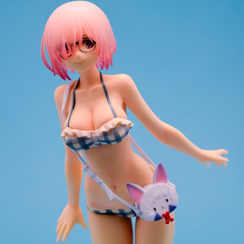 FGO マシュ 水着ver Fate Grand Order 未塗装 レジン パーツ キット ガレキ ガレージキット 樹脂製品 1/8スケール