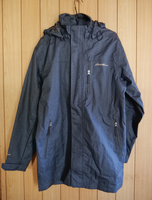 Eddie Bauer weatheredge パーカー　size:M ネイビー