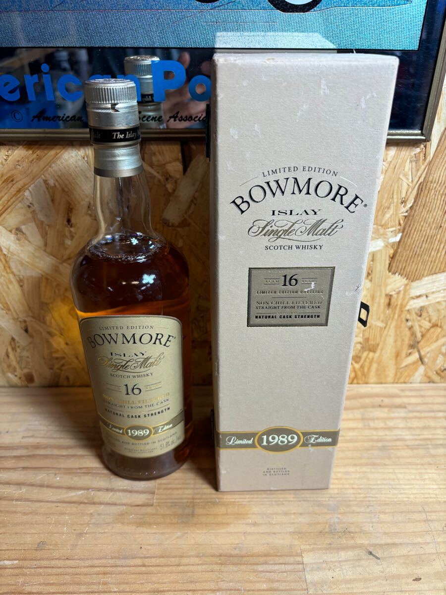 BOWMORE ボウモア　16年　箱入り　1989 スコッチウイスキー 古酒