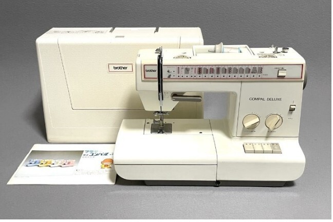 BROTHER ブラザー COMPAL DELUXE ZZ3-B756 取説付き
