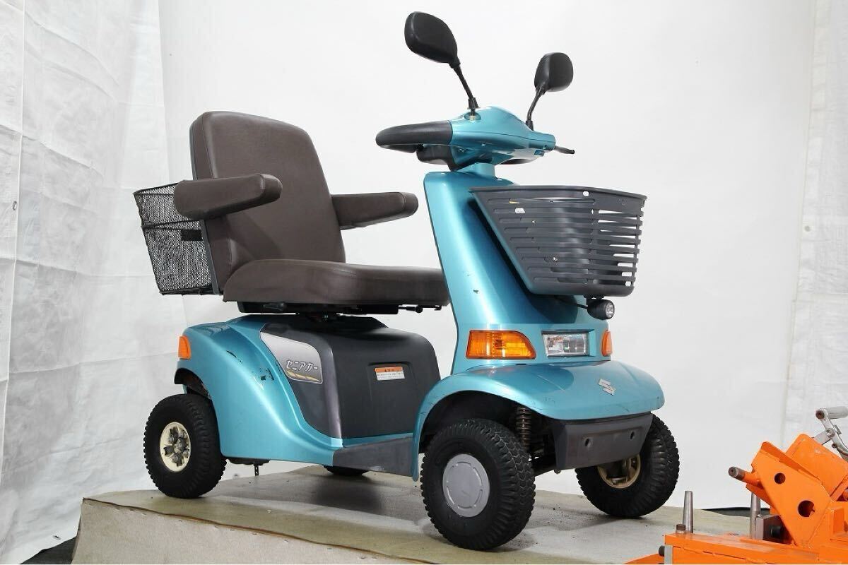 スズキ セニアカーET4D完動品！純正バッテリーで満タン充電4個ランプ点いてます スズキ セニアカー ET4D - げんき工房