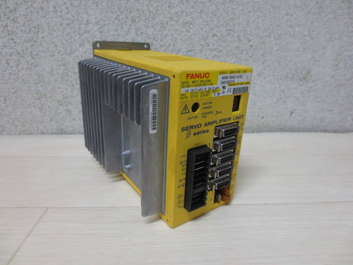 ファナック/FANUC SERVO AMPLIFIER A06B-6093-H152