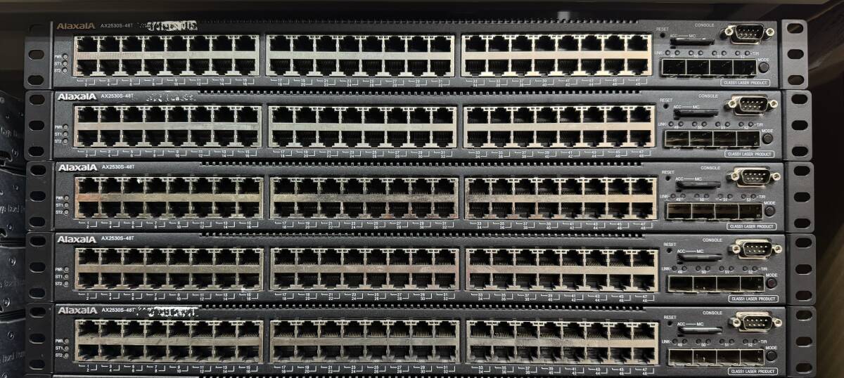 *HAX-0117-5 шт. комплект - AlaxalAala Xsara box type L2 переключатель AX2500S ( AX2530S-48T ) Giga bit распределение отправка :D x2