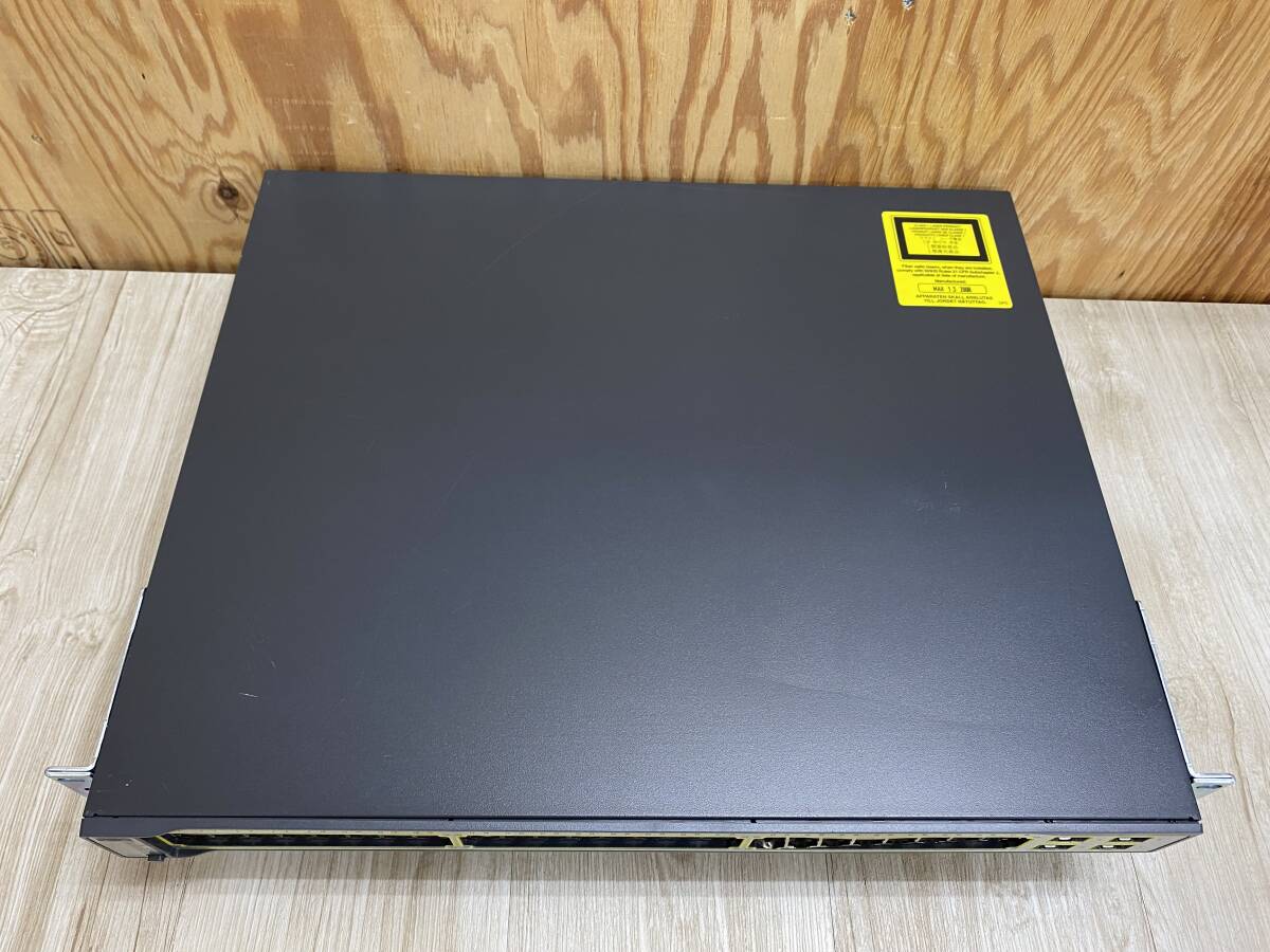 *6004-0924 * простой подтверждено / электризация гарантия * Cisco WS-C3750-48PS-S V06 Catalyst 3750 серии первый период . завершено переключатель отправка размер :D