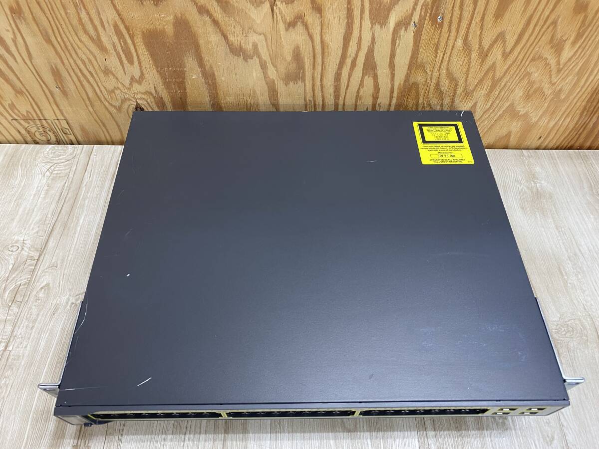*6004-0924 * простой подтверждено / электризация гарантия * Cisco WS-C3750-48PS-S V08 Catalyst 3750 серии первый период . завершено переключатель отправка размер :D