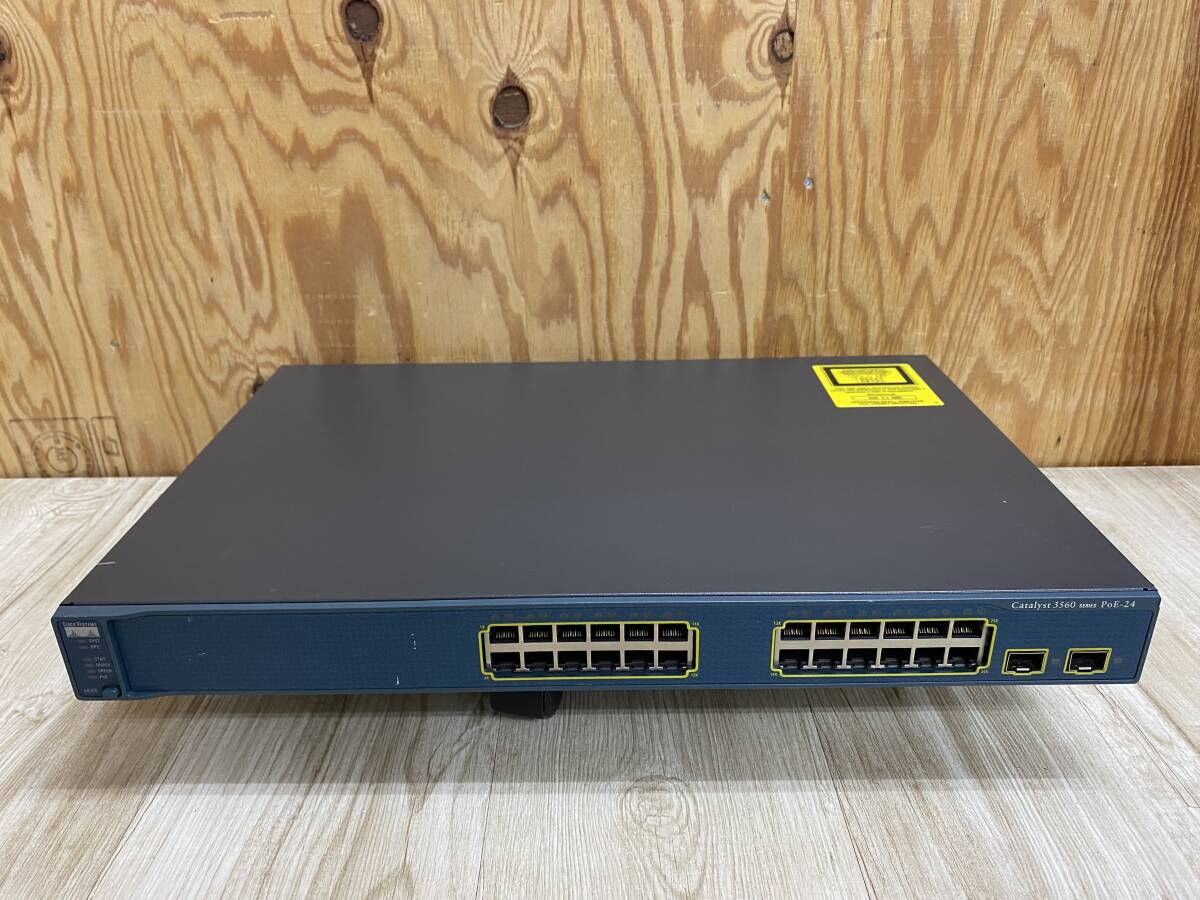*6001-0924 * простой подтверждено / электризация гарантия * Cisco - Cisco Catalyst 3560 Series - WS-C3560-24PS-E V05 / первый период . завершено переключатель отправка :D