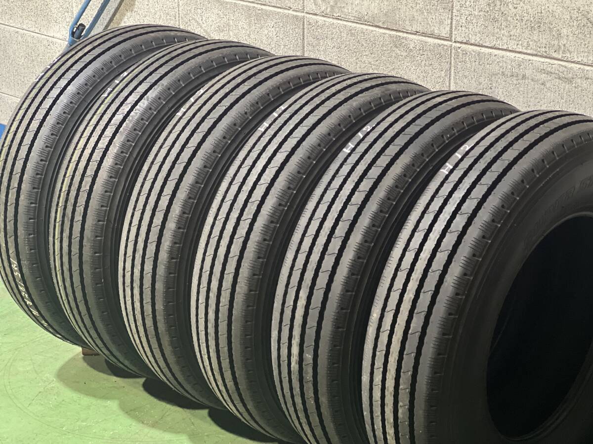 ★☆[H１２]　195/85R16　タテ溝　２０２４年製造　６本　バリ溝　送料無料☆★