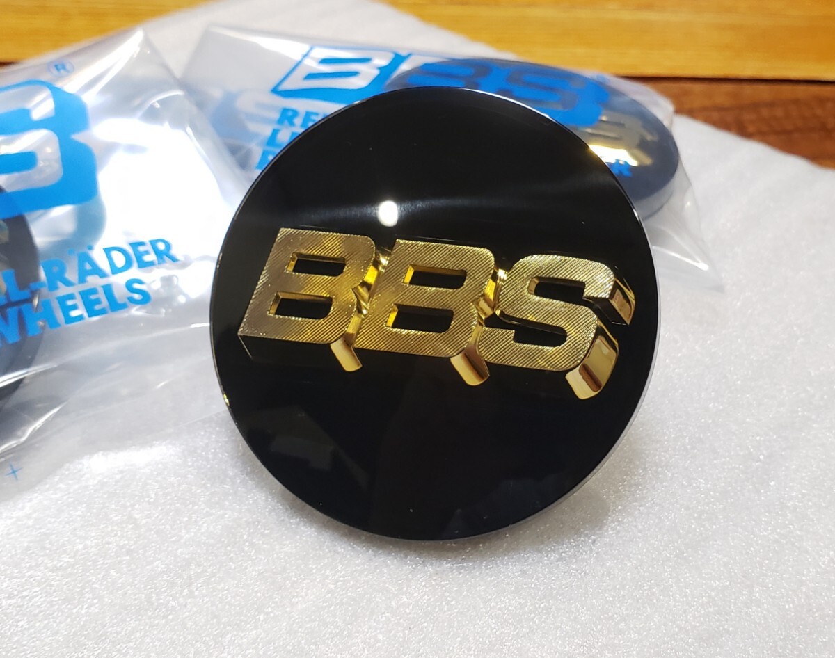 BBS センターキャップ P5624119 新品 未開封 4個 ブラック 金文字 BBS センターキャップ P5624119 新品 未開封 4個 ブラック 金