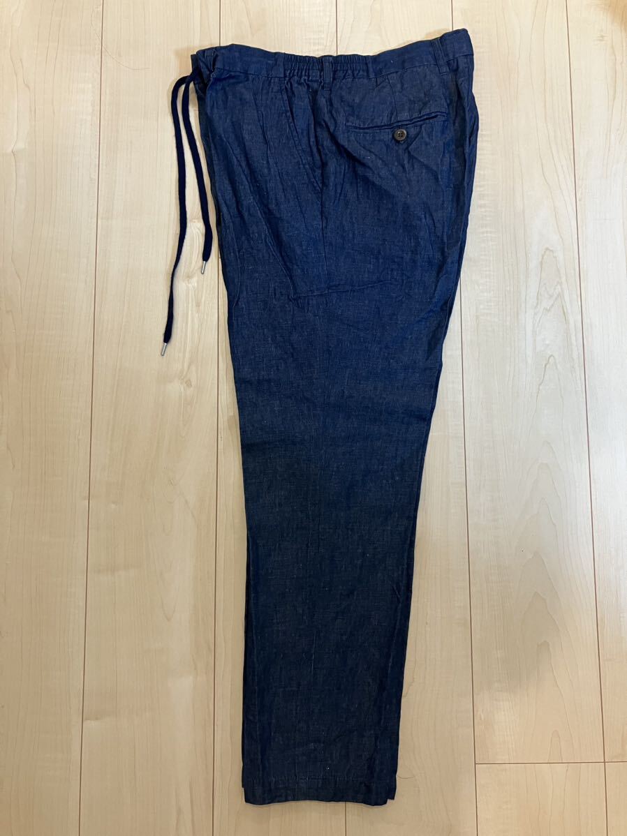 【SALE/使用回数少】URBAN RESEARCH ジョガーパンツ　Mサイズ　綿65%、リネン35%
