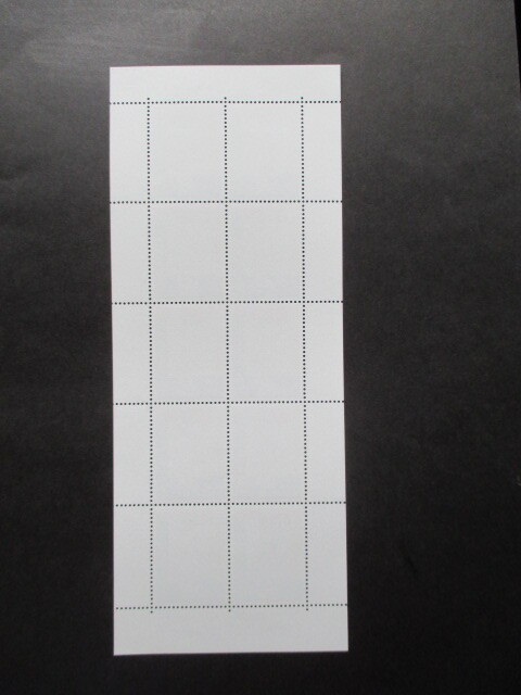 コレクター出品　法律扶助制度50周年記念　記念切手★シート発売日　2002.1.24【8-25】_画像2