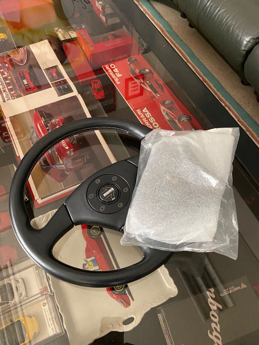 ★未使用品★ 新品 オートザム　AZ-1 純正　オプション　ステアリング　パーツ　MOMO ハンドル マツダ　MAZDA スズキ　キャラ
