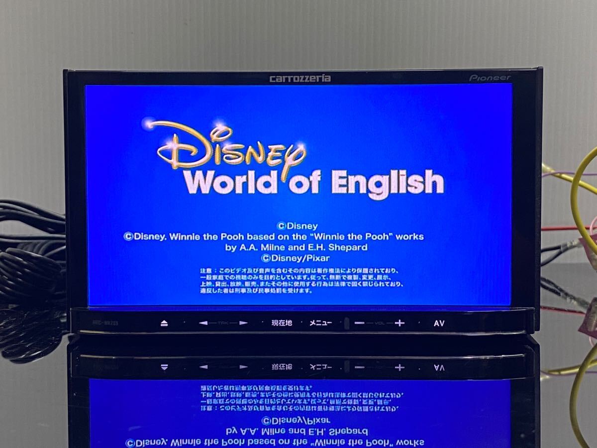 AVIC-MRZ09 カロッツェリア 4chフルセグTV Bluetoothオーディオ DVD CD 