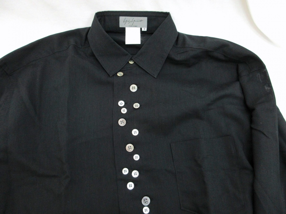 Yohji Yamamoto POUR HOMME ヨウジヤマモト プールオム 長袖 Yohji Yamamoto POUR HOMME ヨウジヤマモト プールオム 長袖