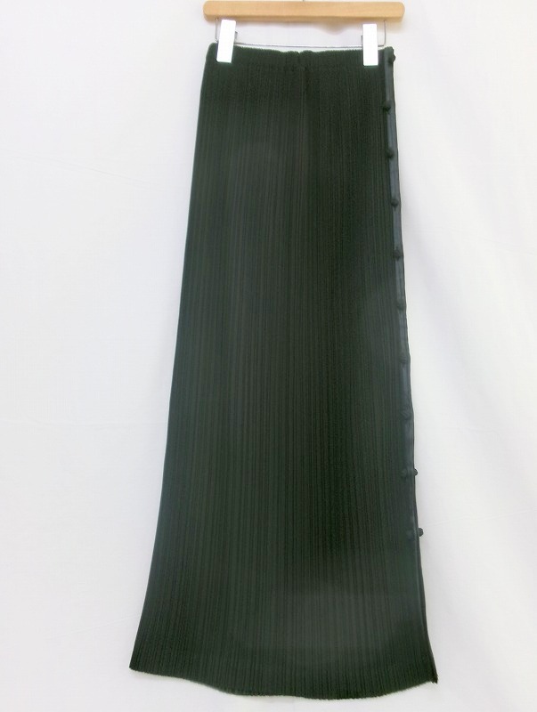 PLEATS PLEATS ISSEY MIYAKE プリーツ プリーツ イッセイミヤケ プリーツスカート ブラック ポリエステル100% S IM82-FG603 Pleated skirt