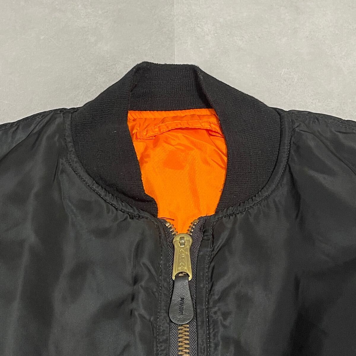 ALPHA INDUSTRIES USA製 MA-1 バック刺繍 ブラック XL|Yahoo ALPHA INDUSTRIES USA製 MA-1 バック刺繍 ブラック XL|Yahoo