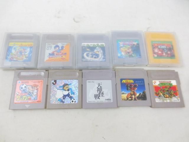 【同梱可】中古品 ゲーム ゲームボーイ ソフト 10点 メトロイド II ティーンエージ ミュータント ニンジャ タートル