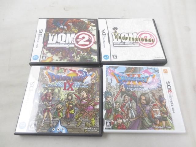 【同梱可】中古品 ゲーム ニンテンドーDS ソフト 4点 ドラゴンクエスト 9 11 星空の守り人 モンスターズジョーカー 2