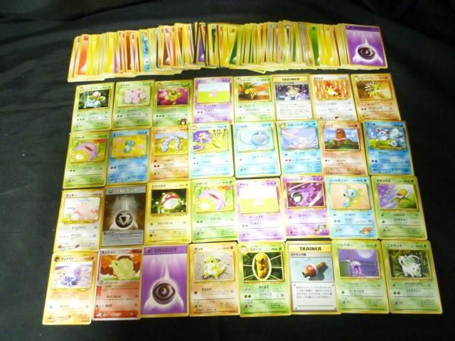 【同梱可】状態D トレーディングカード トレカ ポケモンカードゲーム ポケットモンスター 旧裏 旧裏面 200枚以上 ま