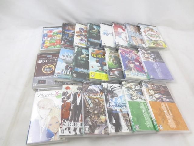 【同梱可】中古品 ゲーム PSP ソフト 21点 うたのプリンスさまっ Vitamin X ヴァルハラナイツ 2 等 グッズセット
