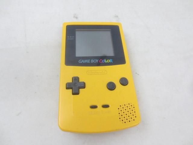 【同梱可】中古品 ゲーム ゲームボーイカラー 本体 CGB-001 イエロー 動作品 本体のみ