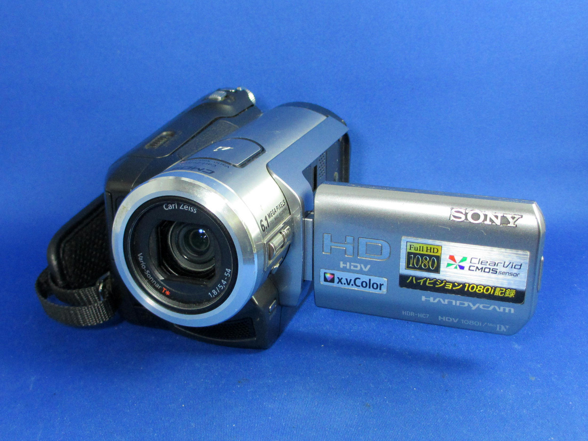 Yahoo!オークション - 安心30日保証 SONY HDR-HC7 完全整備品 美 Yahoo!オークション - 安心30日保証 SONY HDR-HC7 完全整備品 美