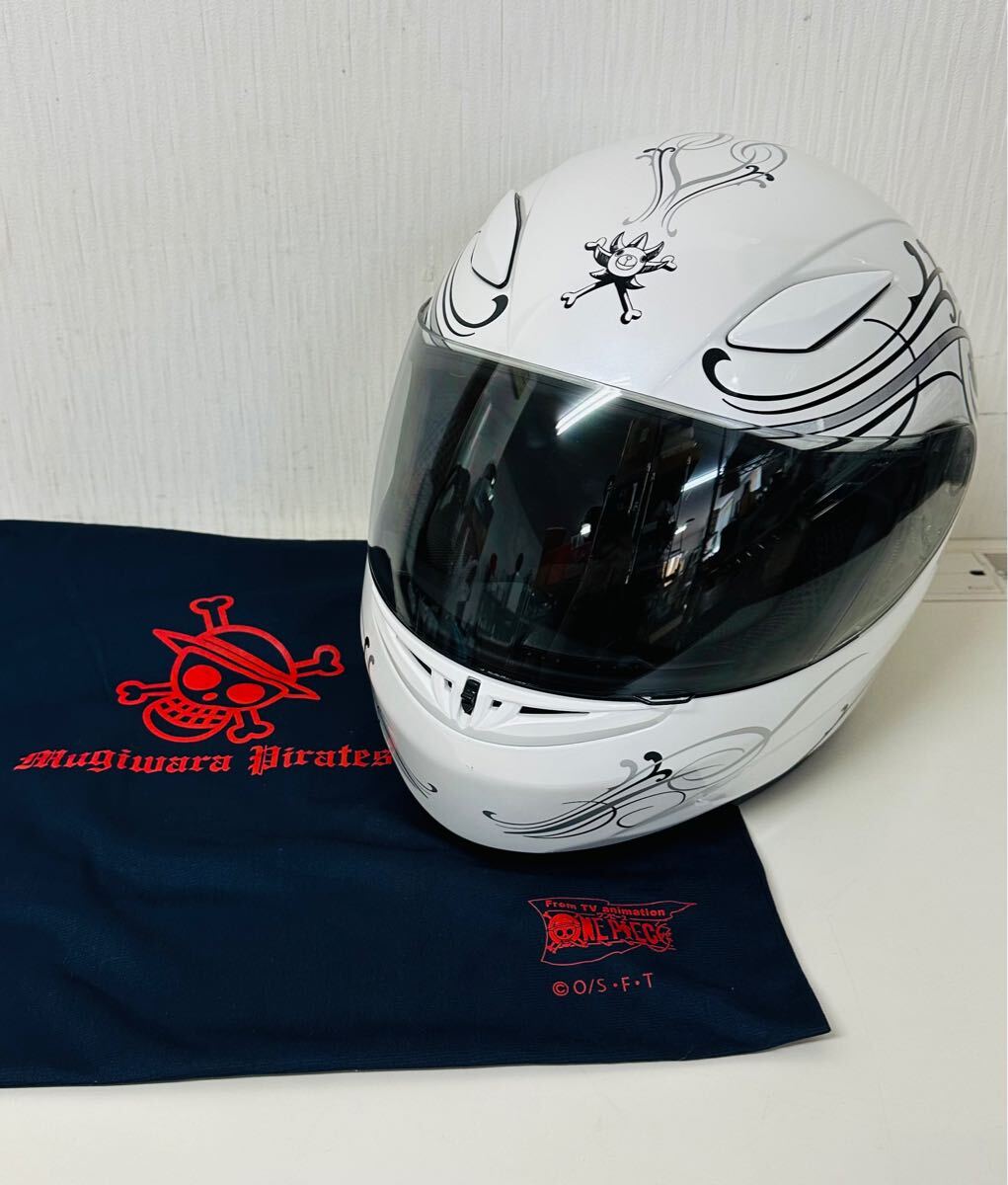 1円スタート】☆良品☆カブト KABUTO FF-R3 ONEPIECEー