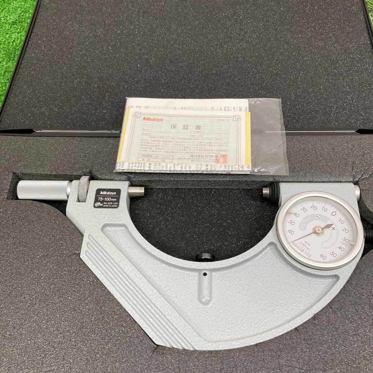 ミツトヨ スナップメーター PSM-100R(523-124) 75〜100 マイクロ ミツトヨ スナップメーター PSM-100R(523-124) 75〜100 マイクロ