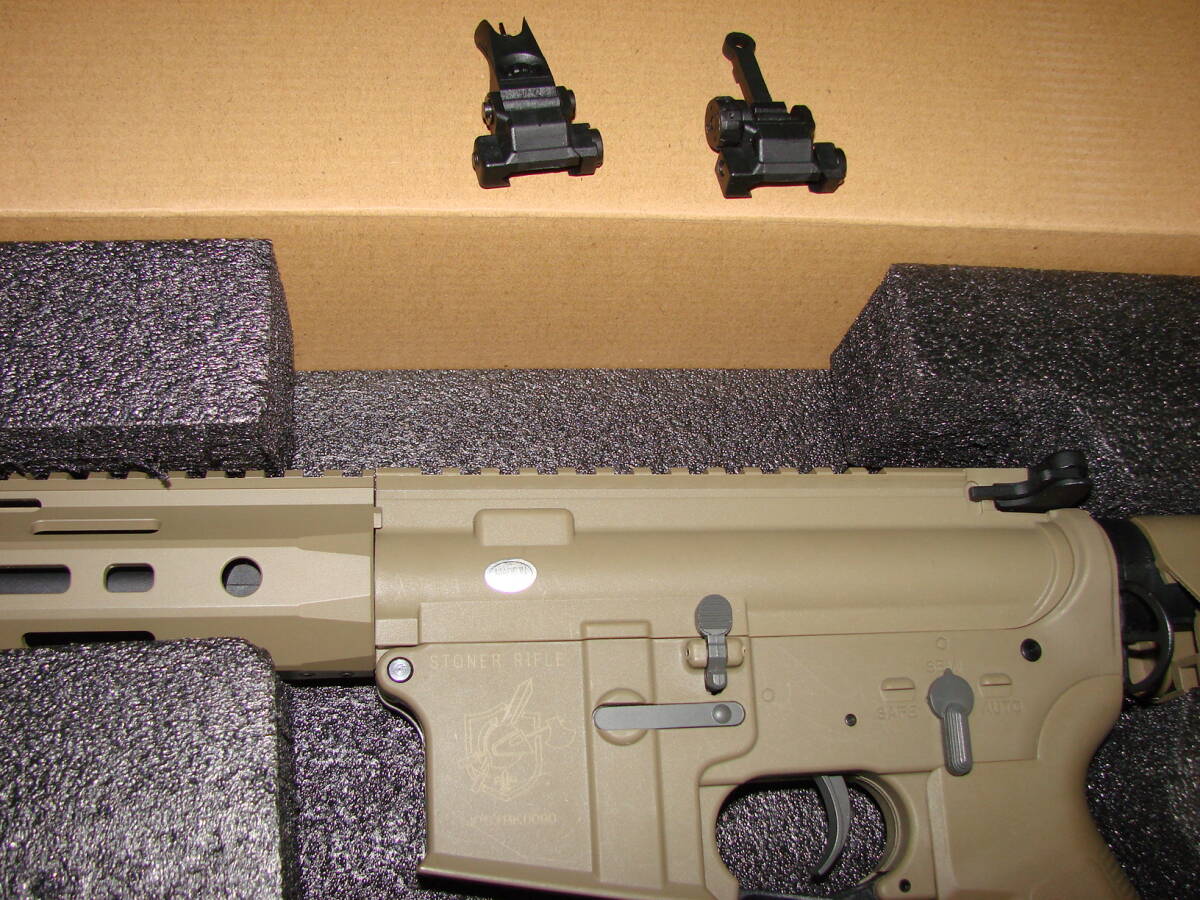 S&T M4 URX4 MLOK 11.5インチ チャレンジャーライン G3電動ガンDE(KAC)　美品ですが訳アリ