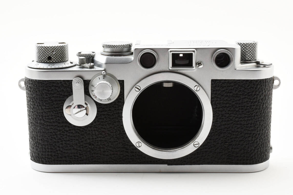 ★☆【訳アリ】 Leica ライカ IIIf レッドダイヤル セルフ付き #4305☆★