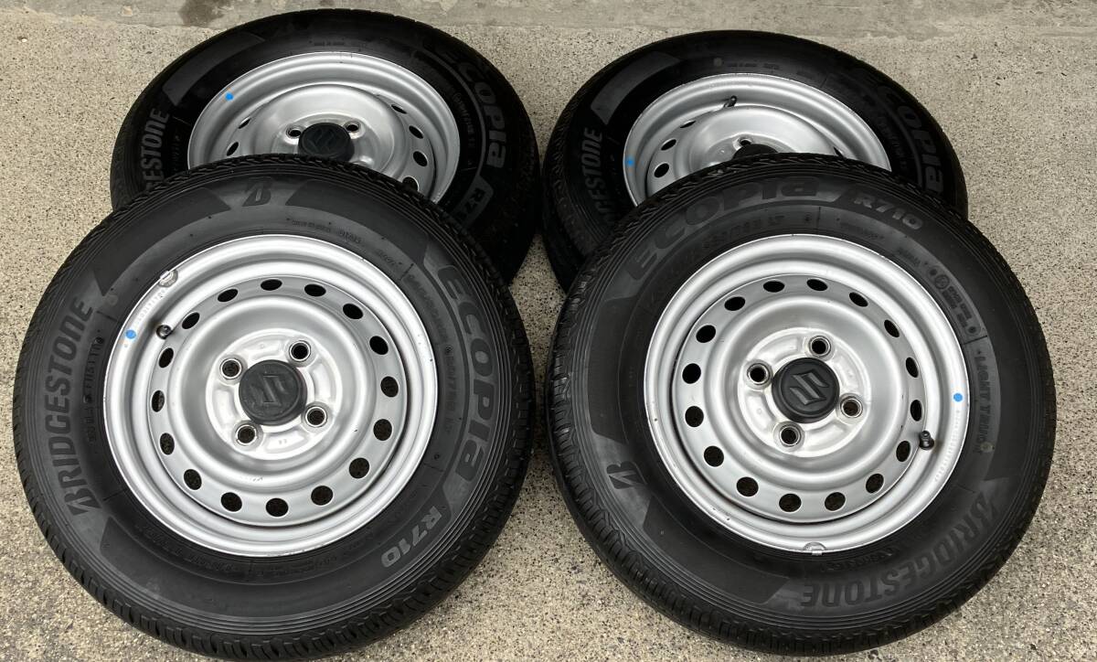 軽トラ 軽バン 鉄チン 12インチ スズキ純正 スチールホイール タイヤ付 倉庫保管4本 145/80R12 80/78N LT キャリィ/エブリィVANなどへ(純正品)|売買されたオークション情報、Yahoo!オークション(旧ヤフオク!) の商品情報をアーカイブ公開 - オークファン(aucfan.com) 軽トラ 軽バン 鉄チン 12インチ スズキ純正 スチールホイール タイヤ付 倉庫保管4本 145/80R12 80/78N LT キャリィ/エブリィVANなどへ(純正品)|売買されたオークション情報、Yahoo!オークション(旧ヤフオク!) の商品情報をアーカイブ公開 - オークファン(aucfan.com)