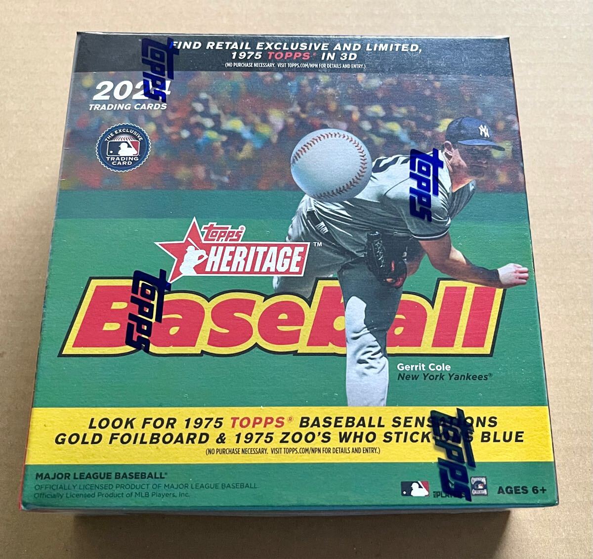 2024 TOPPS HERITAGE 新品 未開封 ボックス MONSTER BOX 大谷翔平 山本由伸 ドジャース