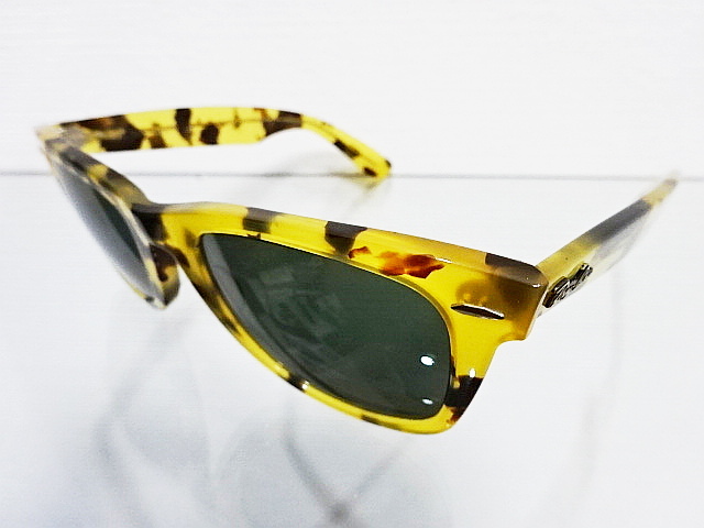 廃盤 希少 限定 極美品 B&L 5022 ウェイファーラー イエロートータス RAYBAN レイバン USA ボシュロム WAYFARER ビンテージ サングラス 黄 廃盤 希少 限定 極美品 B&L 5022 ウェイファーラー イエロートータス RAYBAN レイバン USA ボシュロム WAYFARER ビンテージ サングラス 黄