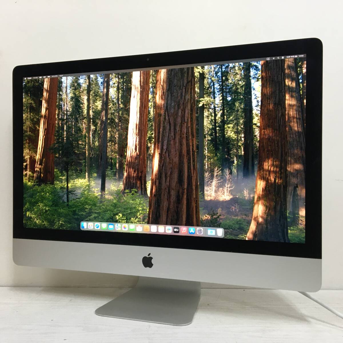 ☆【美品 27インチ】Apple iMac (Retina 5K， 27インチ， 2019) A2115『8600/RAM:32GB/HDD:1TB，SSD:28GB』Sequoia 動作品