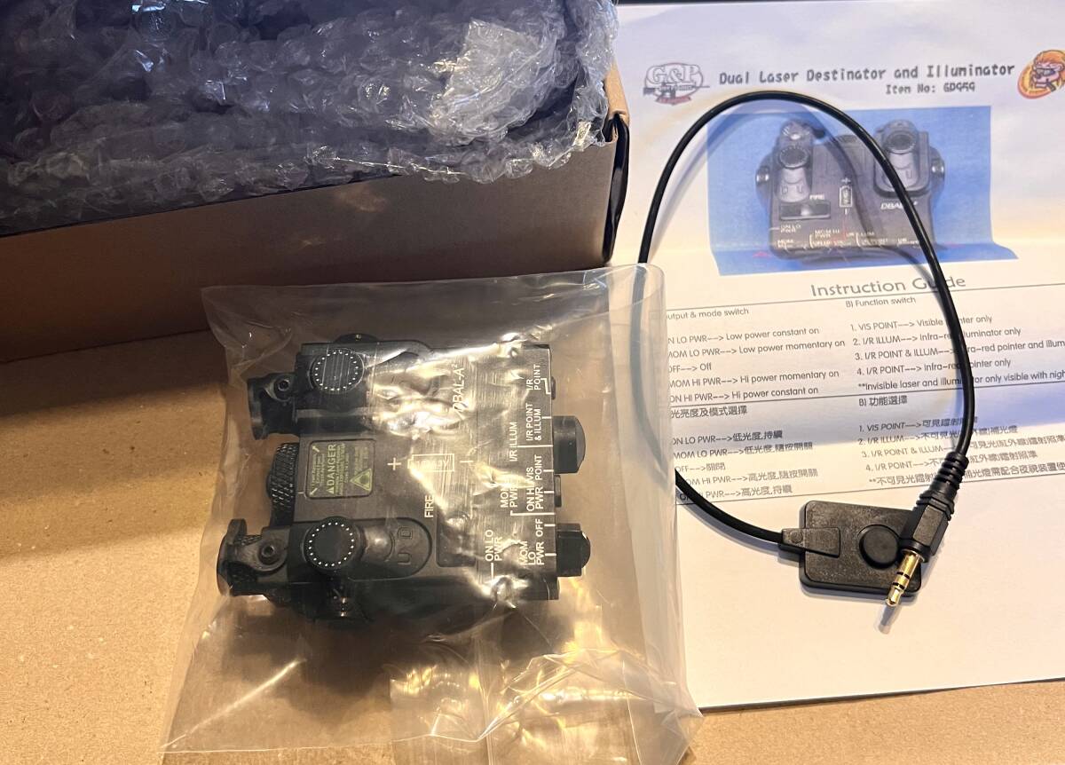 G&P DBAL-A2 GP959 ブラック 極上(peq15a peq-15a pvs14 gpnvg pvs-7 pvs15 itt litton paq nvg wilcox l4g an/pvs litton omni7 リットン