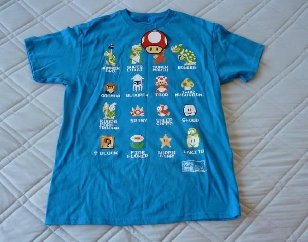 廃版　新品 Nintendo NY 限定品 スーパーマリオブラザーズ Tシャツ　Ｓ