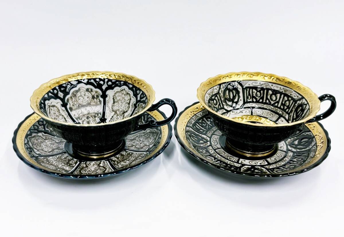 1 エクレティックカイカイEcletique KaiKai パテルナの風 ティーカップ コーヒーカップ カップ＆ソーサー 多治見 美濃焼 ２客セット