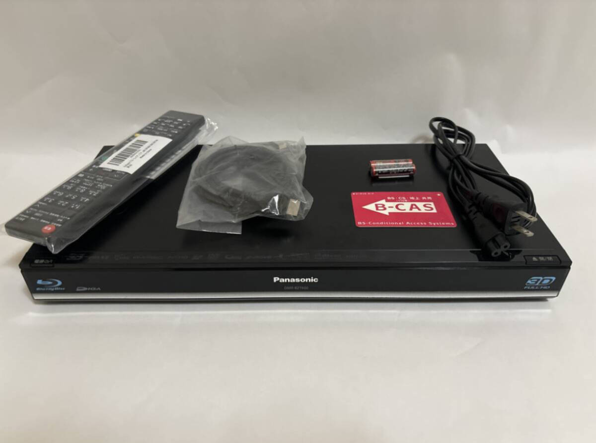 DIGA DMR-BZT-600 トリプルチューナー500GBを2TBに換装済 DIGA DMR-BZT-600 トリプルチューナー500GBを2TBに換装済