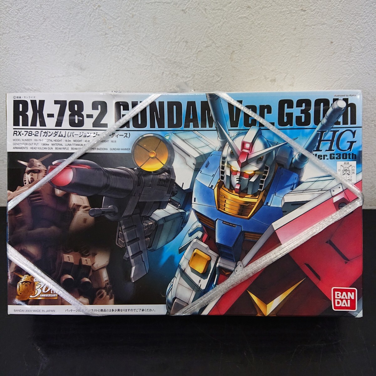 ◎A◯403 未開封 RX-78-2 ガンダム Ver.G30th （1/144スケール HG 機動戦士ガンダム 未組立 BANDAI ガンダムバージョンジーサーティース