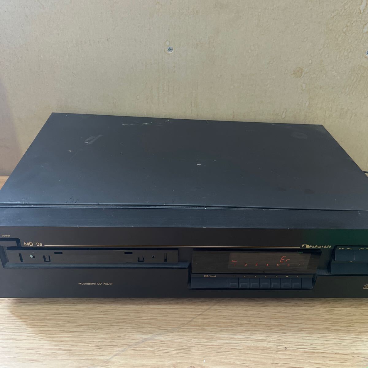 ZC●503 Nakamichi ナカミチ MB-3s ミュージックバンク CDプレーヤー ☆ジャンク☆