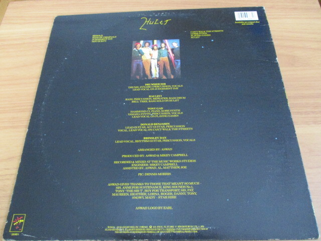 ASWAD LP!HULET, US ORG, прекрасный запись 